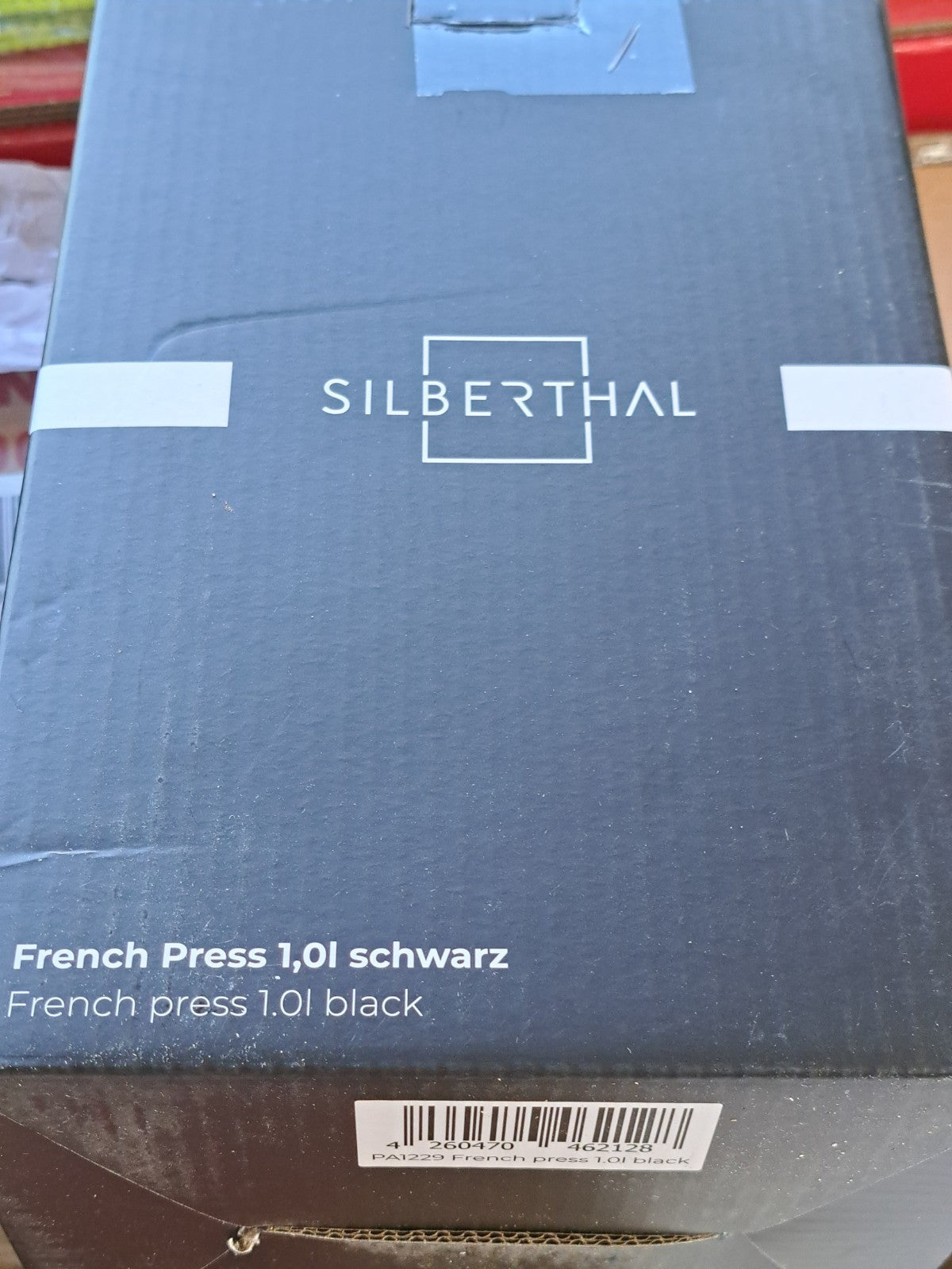 Silberthal French Press Schwarz 1 Liter