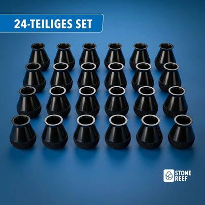 stonereef 24 Stuhlbeinkappen Bodenschoner Stuhlgleiter Möbelschutz A2