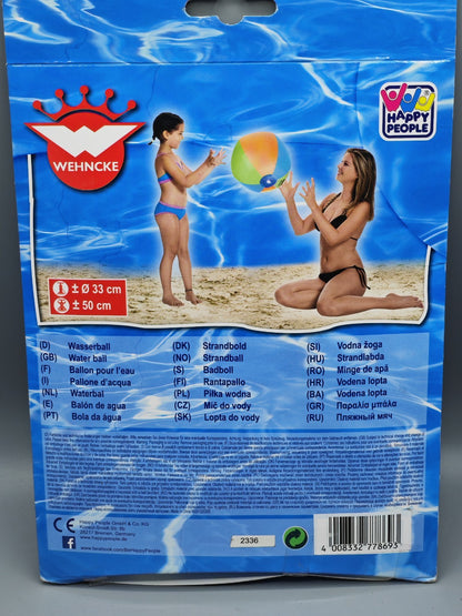Happy People Wasserball 33 cm – Strandball Top Sommer Angebot