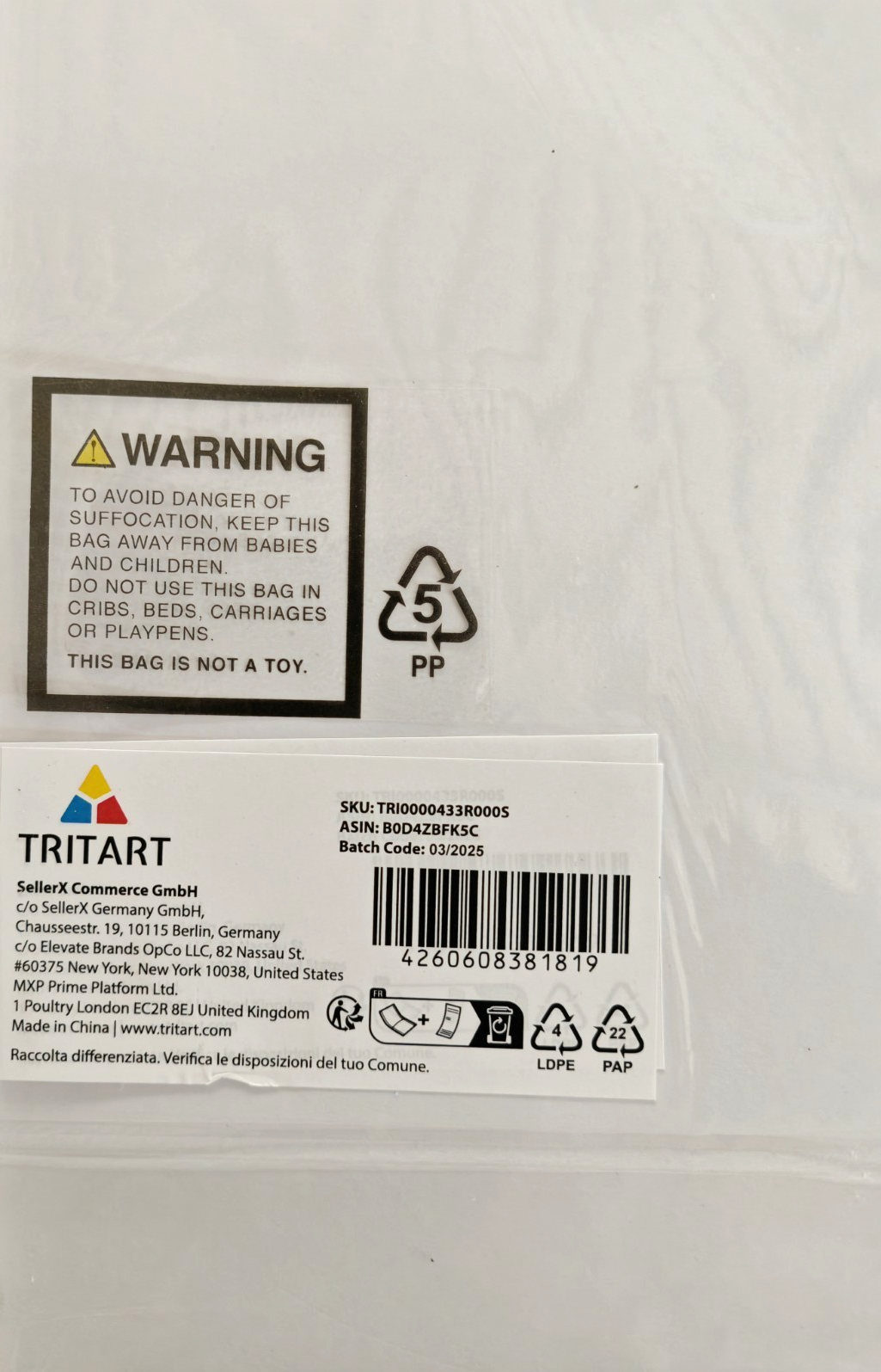 Tritart Fotokarton A3 Weiß 300 g/m² 60 Blatt Bastelkarton Tonkarton Papier A6
