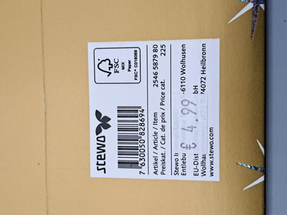 4x Stewo Geschenkverpackung, Tüten, Design 35,5x11 cm