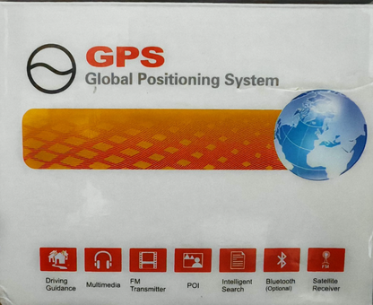 GPS 84H-3 Navigationssystem 5 Zoll Display 4GB Navigation Auto PKW Navi Touch A6