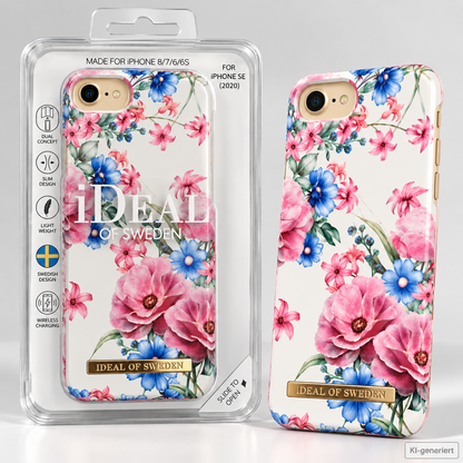 IDEAL OF SWEDEN Floral Romance Hülle iPhone SE 2020 8 7 6 6s Blumen Case A9