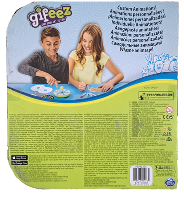 Gifeez Spinning GIF Art Studio, erstellt über 30 individuelle Animationen