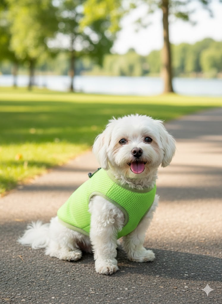 Hunter Hunde-Kühlweste 2in1 Hellgrün Größe S