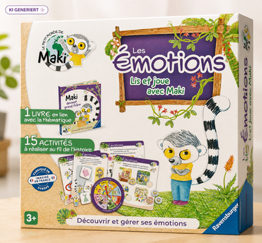Ravensburger Maki wird großer Bruder 22357 Brettspiel Kinder ab 3 Jahre FRA D4