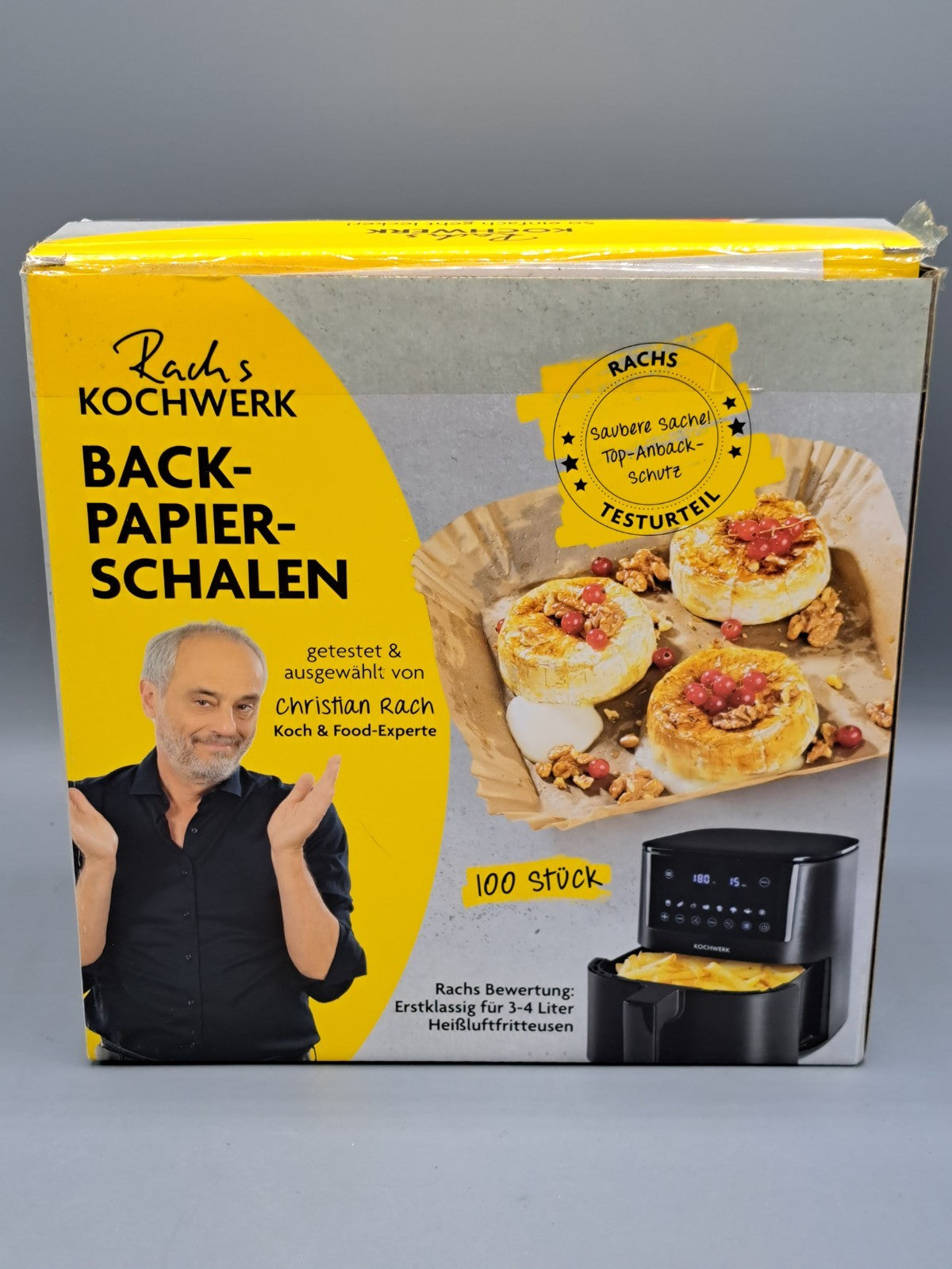 Rachs Kochwerk, Backpapier Schalen 100 Stück