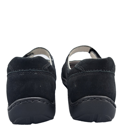 Waldläufer Pro Aktiv Damen Schuhe Gr. 36 Schwarz Klett Halbschuhe Weite H
