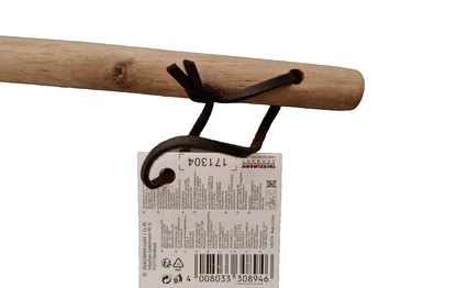 Fackelmann Salatgabel Holz 32 cm Küchenhelfer Serviergabel Salatbesteck Holz B5