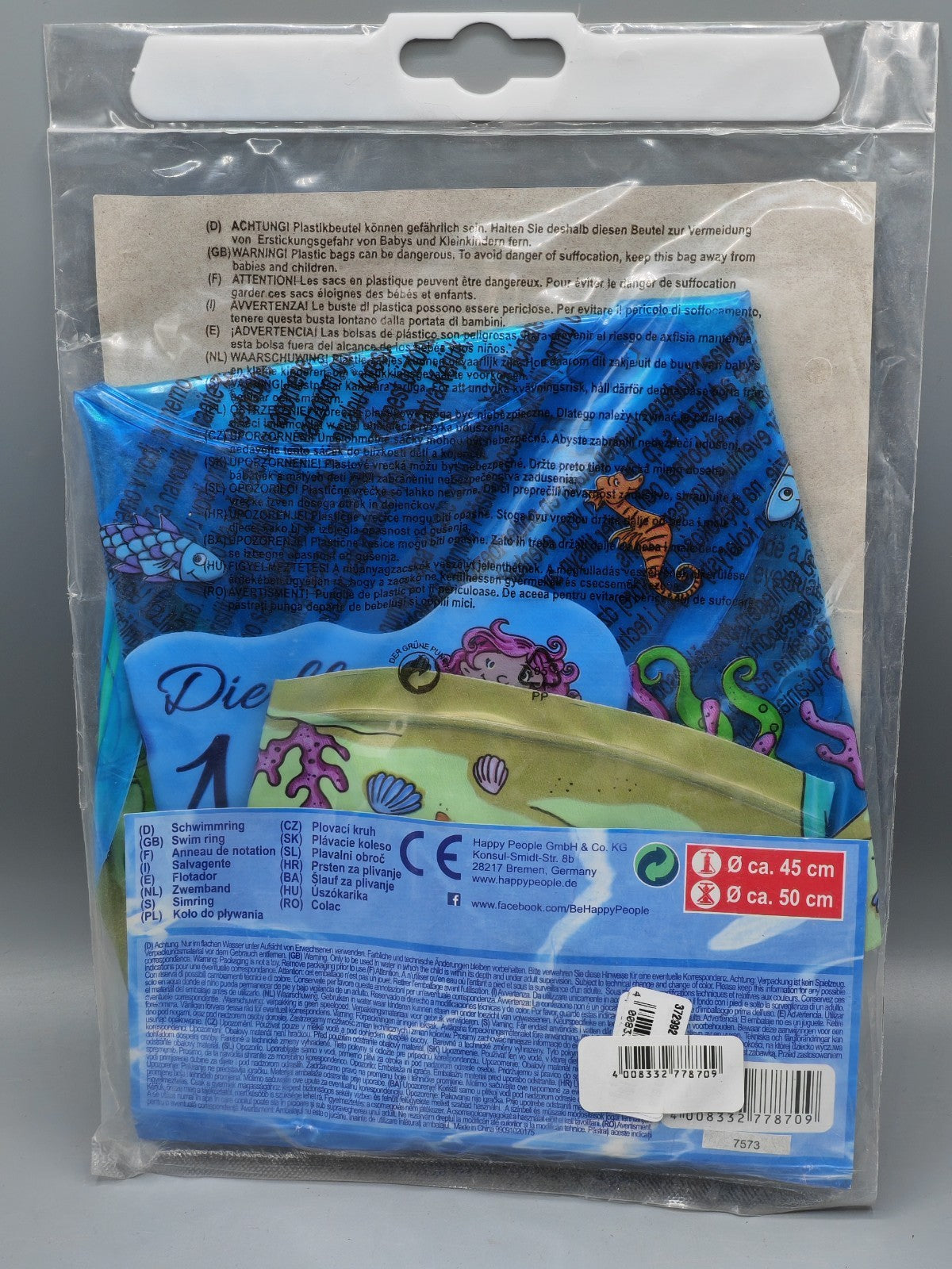 Happy People Schwimmring 45 cm – Kleine Nixe Top Sommer Angebot