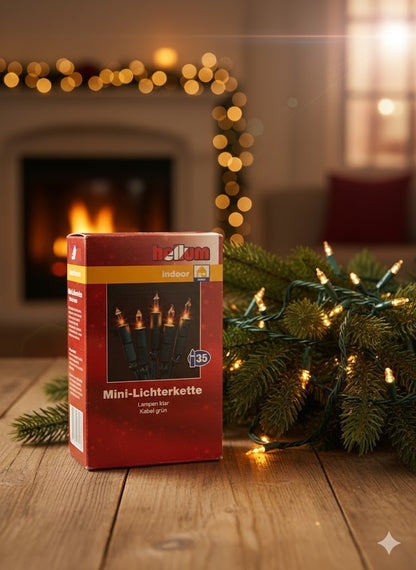 Hellum Mini-Lichterkette 35 Kerzen
