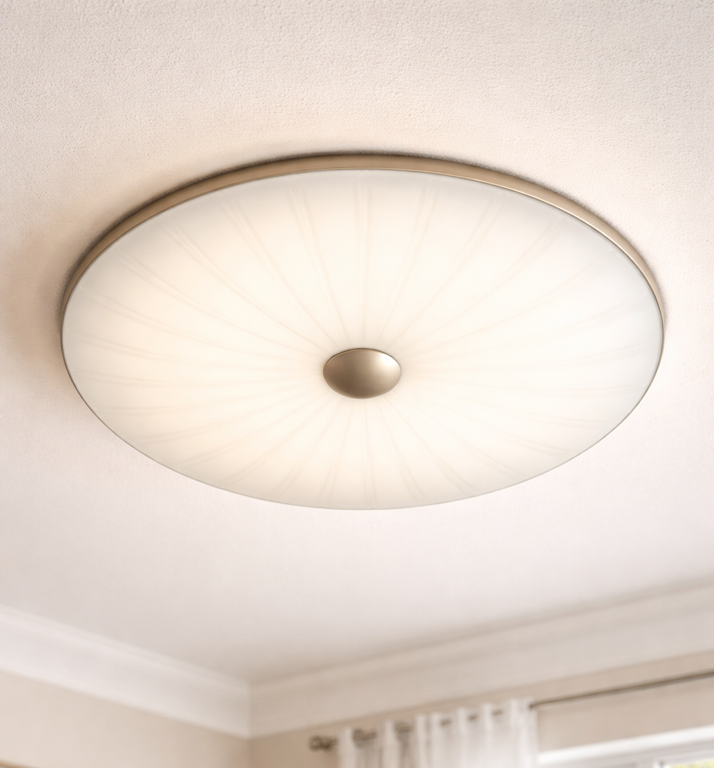 TRIO LED Deckenleuchte 40cm 30W 3600lm 3000K Warmweiß Deckenlampe Weiß HA33