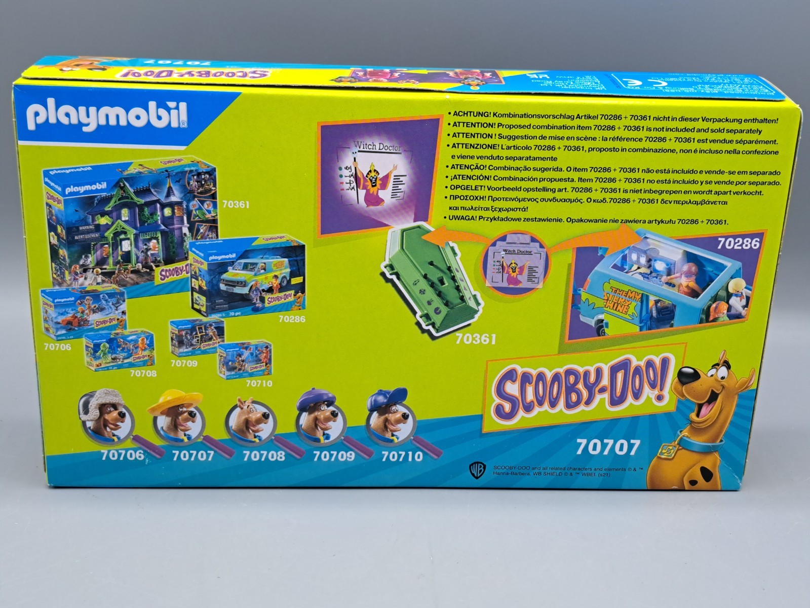 Playmobil ® Scooby-Doo 70707 46-teiliges Spielset ab 5+ Jahren Neu & OVP!