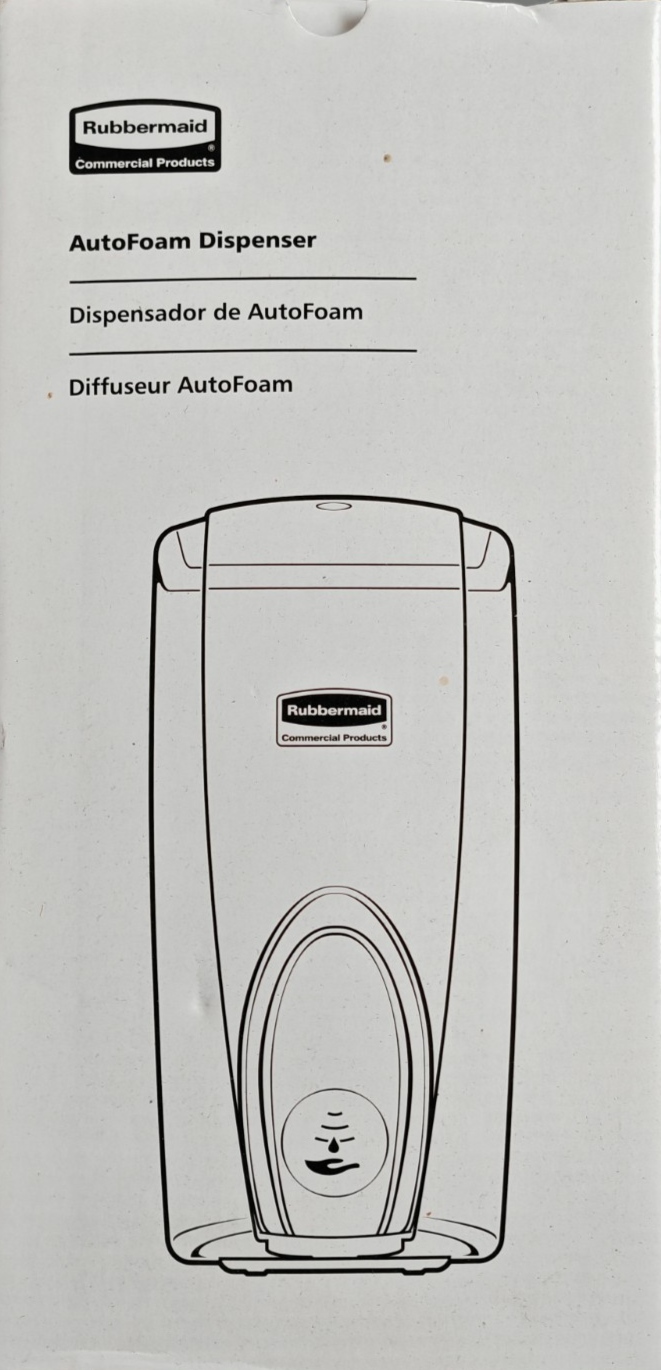 Rubbermaid AutoFoam Dispenser Auto Seifenspender Desinfektionsspender Schaum E6