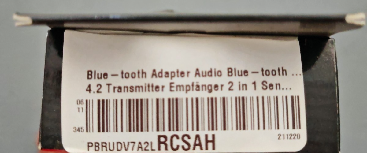Wireless 2in1 Audio Receiver Transmitter Bluetooth Sender Empfänger Adapter A8