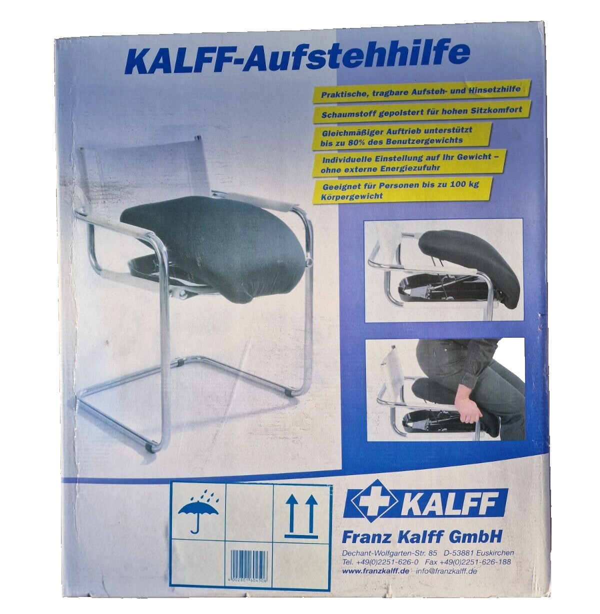 Kalff Sitz- und Aufstehhilfe Mechanisch Bis 100 kg, Sitzhilfe
