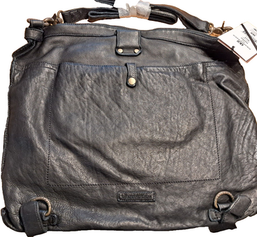 Desiderius Basic Faustus Schwarz Männer-Handtasche, UVP: 125€, Herrentasche