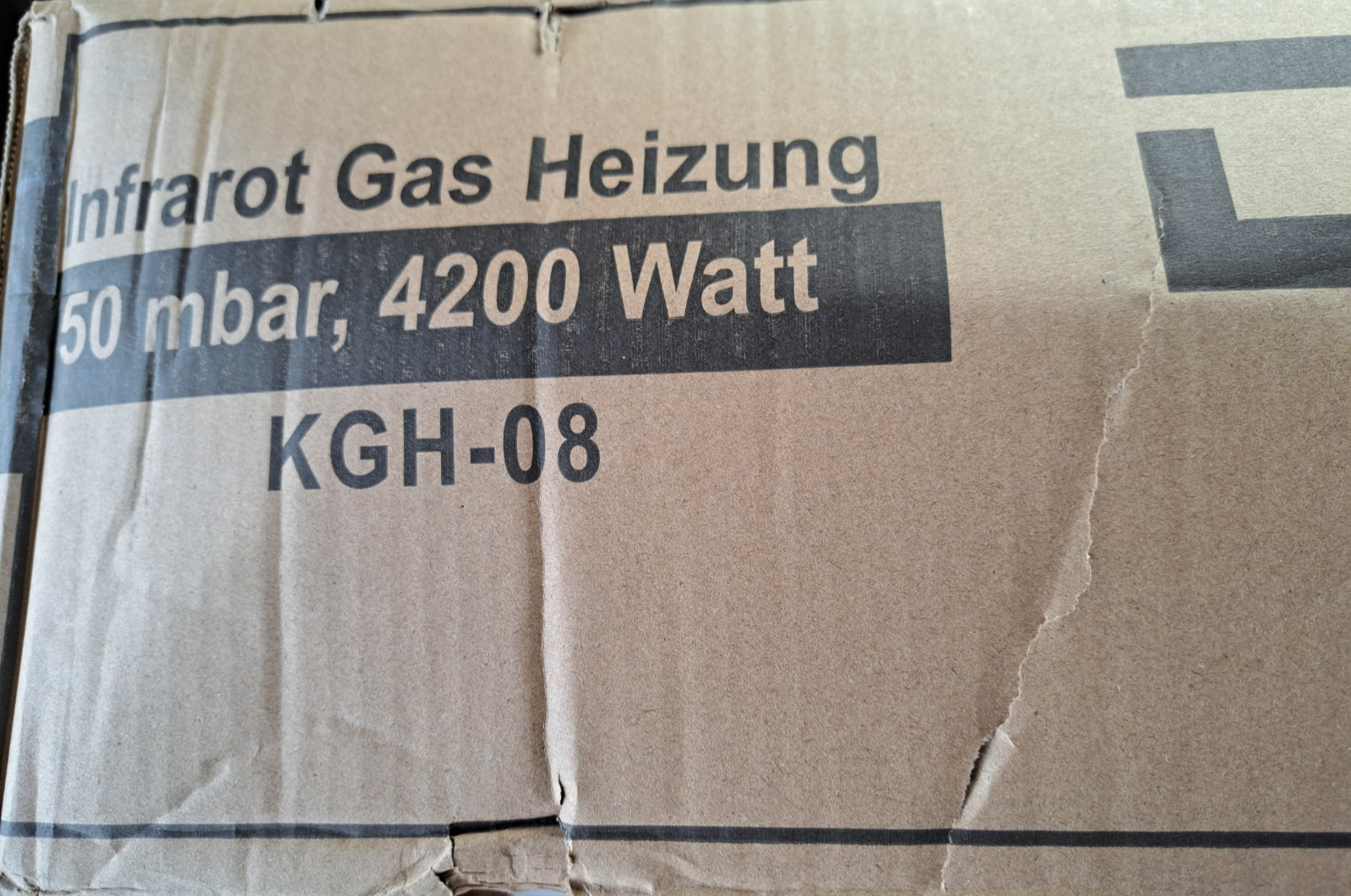 DMS® Gasheizofen 4200W – Gasheizung Infrarot Heizgerät Gasheizer ✅