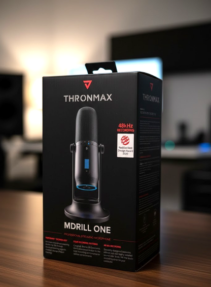 Thronmax MDRILL One M2B Streaming Mikrofon USB Mikrofon für PC & Gaming