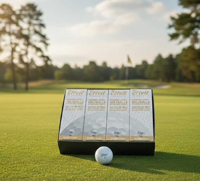 Cirvit Golf Premium 3-Piece Golfbälle 12 Stück Hochwertige Golfbälle