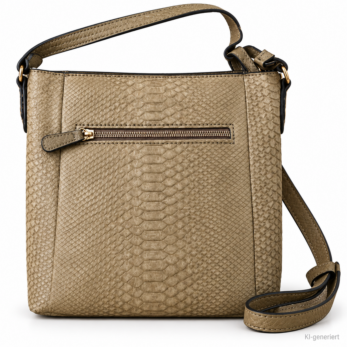 PICARD Lizzy 2329 Damen Umhängetasche Matcha Schultertasche Reptil Optik H3