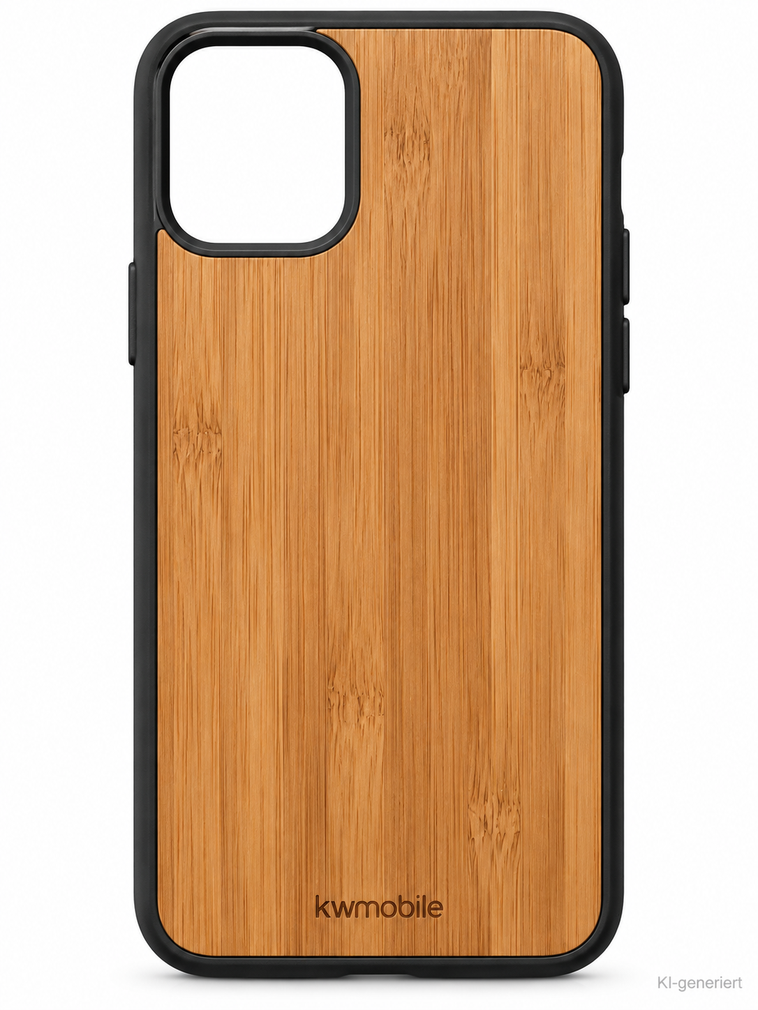 kwmobile OnePlus 8T Handyhülle Bambus Holz Braun Schutzhülle Case 54192.24 A9