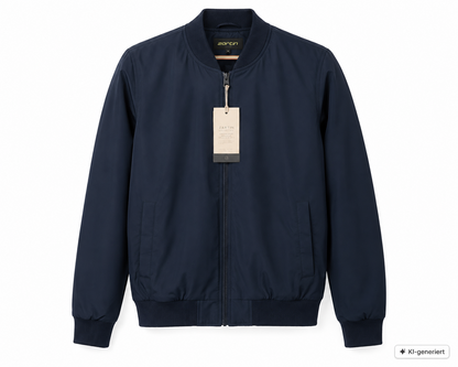 STRANDFEIN Menswear Herren Steppjacke Gr. 56 Marine Blau Bomberjacke Übergang D3