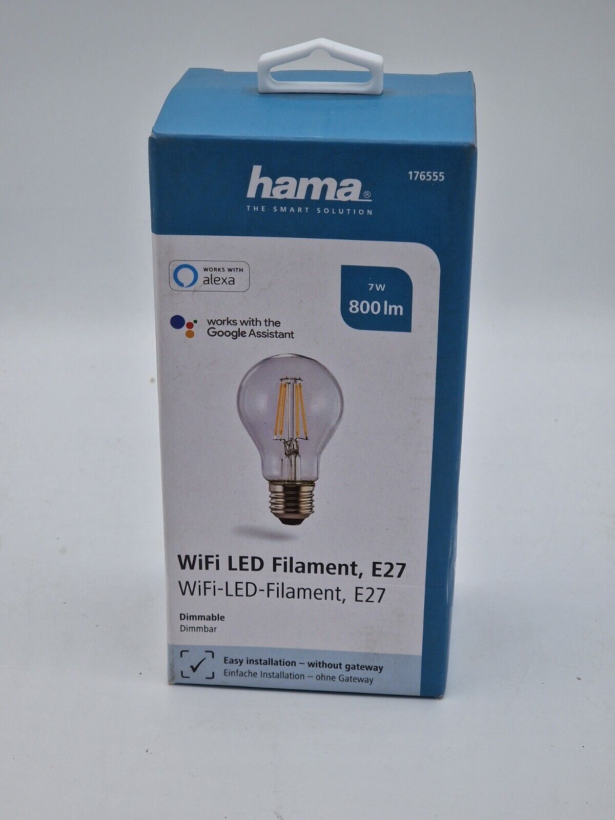 Hama WiFi LED Lampe, E27, 176555