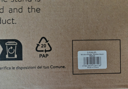 Navaris Doppel Monitorständer aus Holz - TV Ständer - Bildschirm Erhöhung - Lapt