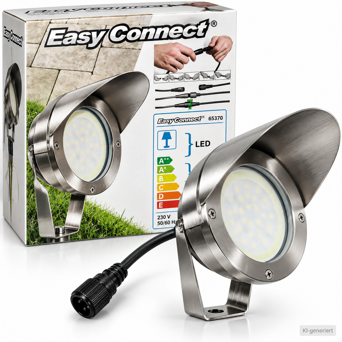Easy Connect Gartenlampe LED 3000K 850 Lumen IP67 Außenlampe
