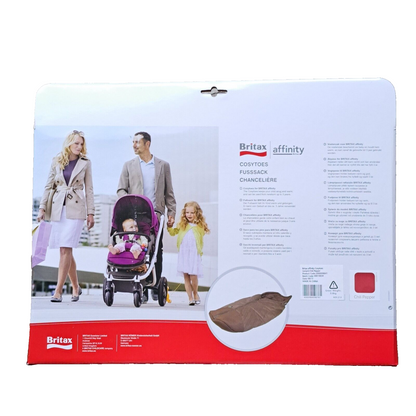Britax Affinity Fußsack Chili Pepper Kinderwagen Baby Winterfußsack D8