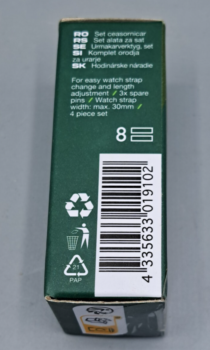 Parkside Watch Repair Tool Kit 4-teilig Uhren Reparatur Set Werkzeug