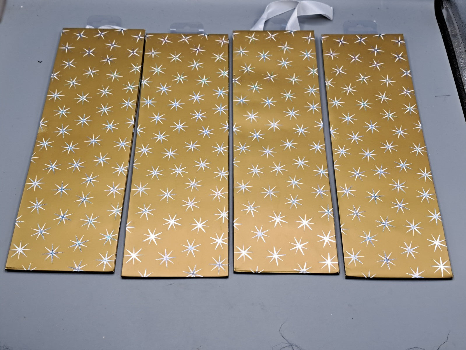 4x Stewo Geschenkverpackung, Tüten, Design 35,5x11 cm
