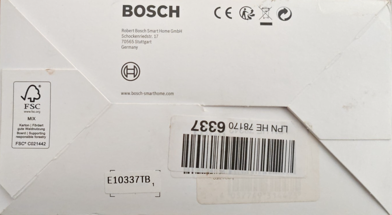 Bosch Smart Home Controller Hub Zentrale Steuerung Smart Home Gateway WLAN A6