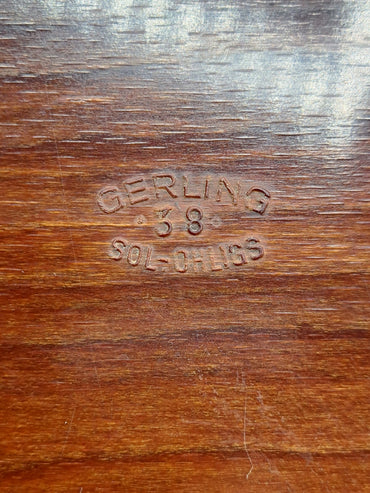Gerling 38 Sol-Ohligs, Tablet, Holz, Antiquität, Laminiert