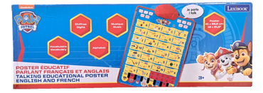 Lexibook Patrol zweisprachige Lerntafel Englisch und Französisch