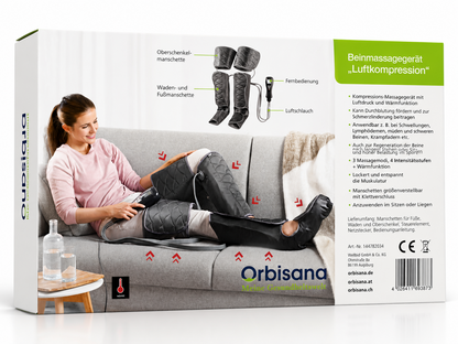 Orbisana Beinmassagegerät Luftmassagegerät Luftkompression Durchblutung D10
