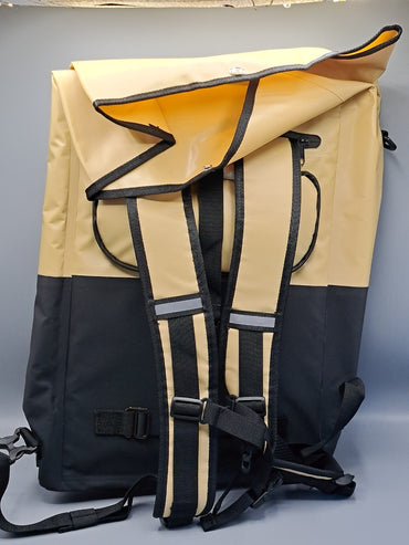 Forrider Fahrradtasche, Gepäckträger Gelb/Schwarz
