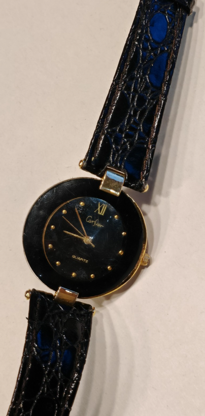 Carfier Edelstahl Uhr Damenuhr Armbanduhr Stainless Steel