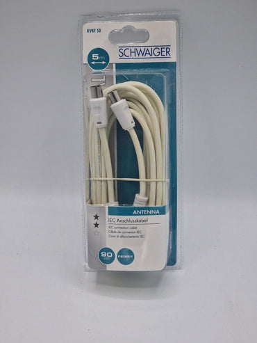 Schwaiger KVKF 50 IEC Anschlusskabel 90 dB