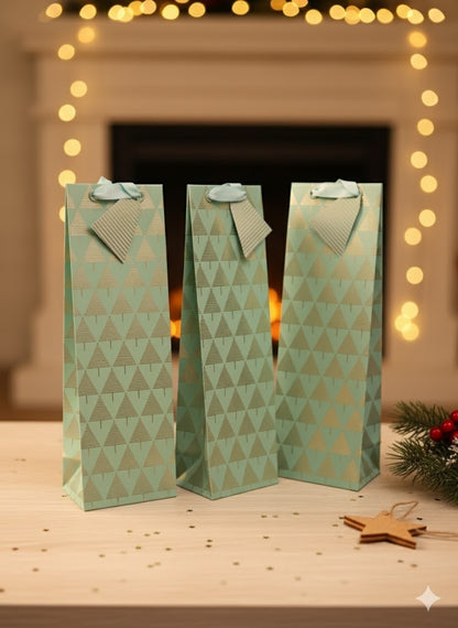 3x Stewo Geschenkverpackung, Tüten, Design 35,5x11 cm