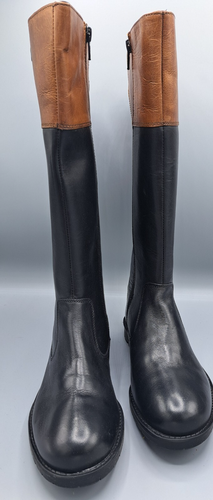 Paul Vesterbro Damen Stiefel – Schwarz Größe 36 Schuhe