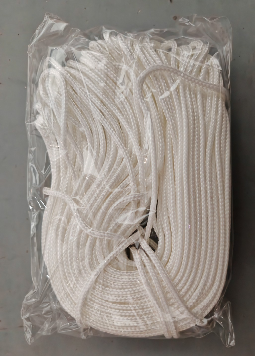 H&S Bilderseil 20 m 2,5 mm Nylon Weiß Bildaufhängung 30 kg Bilderdraht Seil B5