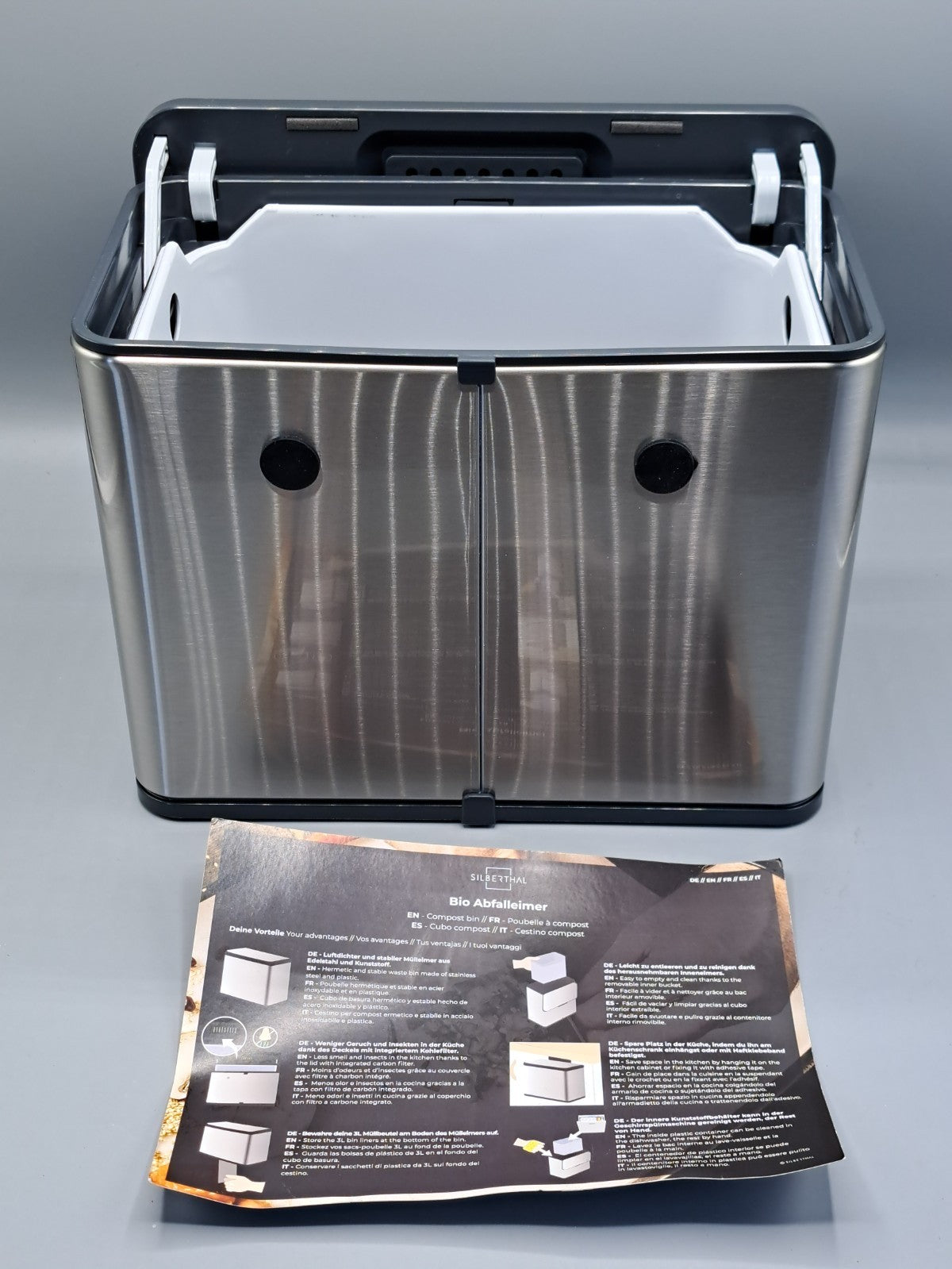 Silberthal Bio Abfalleimer, Kompost