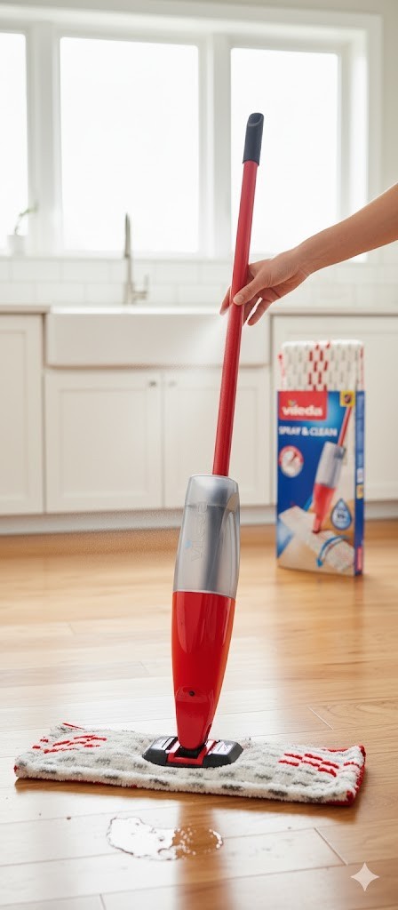 Vileda Spray & Clean Bodenwischer Wischmopp Sprühwischer Reinigungswischer ✅