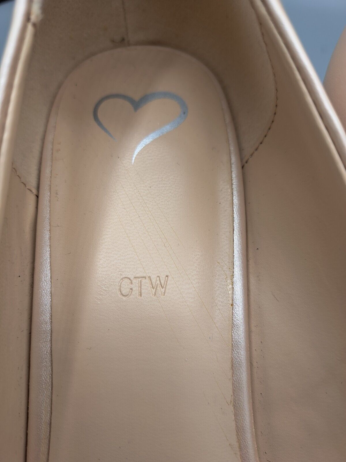 CTW Damenschuhe, Beige, Größe 39