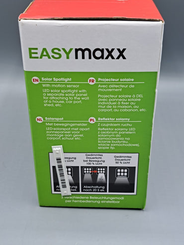 Easymaxx Solarstrahler mit Bewegungsmelder
