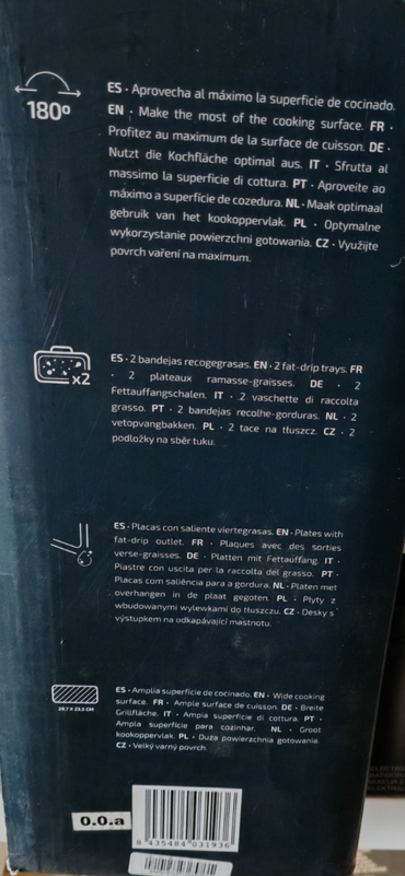 Cecotec Rock’nGrill 2000 Stone Ceramic Mix&Grill Kontaktgrill