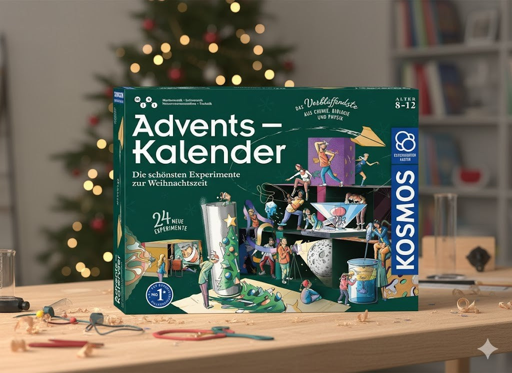 ✨ Kosmos Experimentier-Adventskalender – 24 Tage voller Wissenschaft & Weihnacht