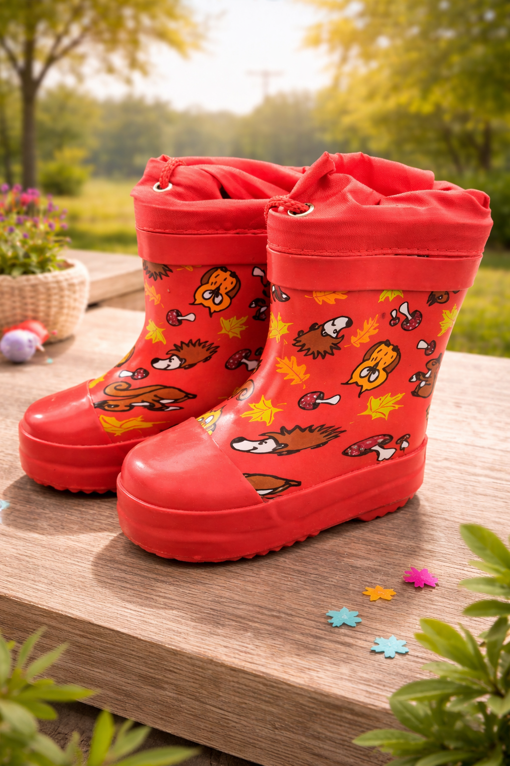 Playshoes Gummistiefel Kinder Gr. 18 Regenstiefel Boots